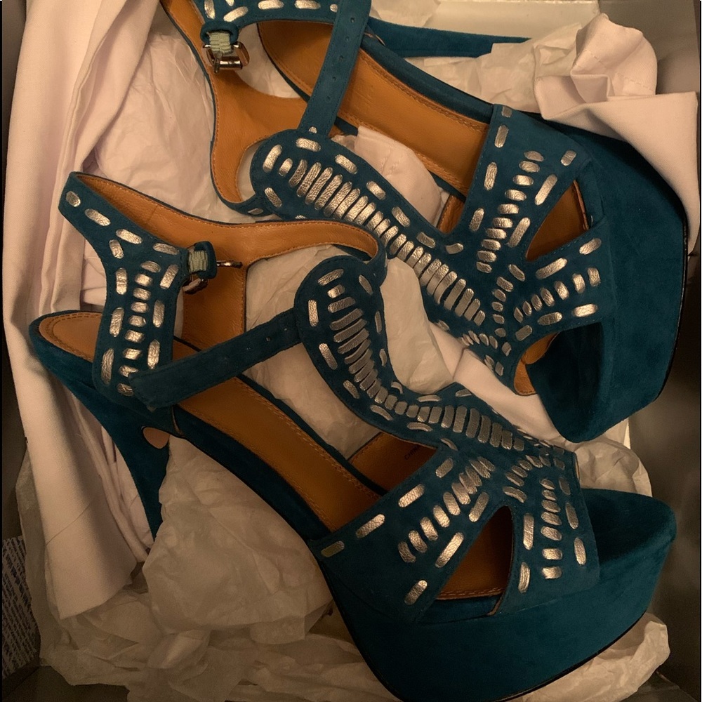 Eric Rutberg Transparent heels 8.5